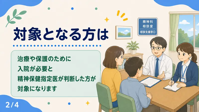 スライド2: 対象となる方は